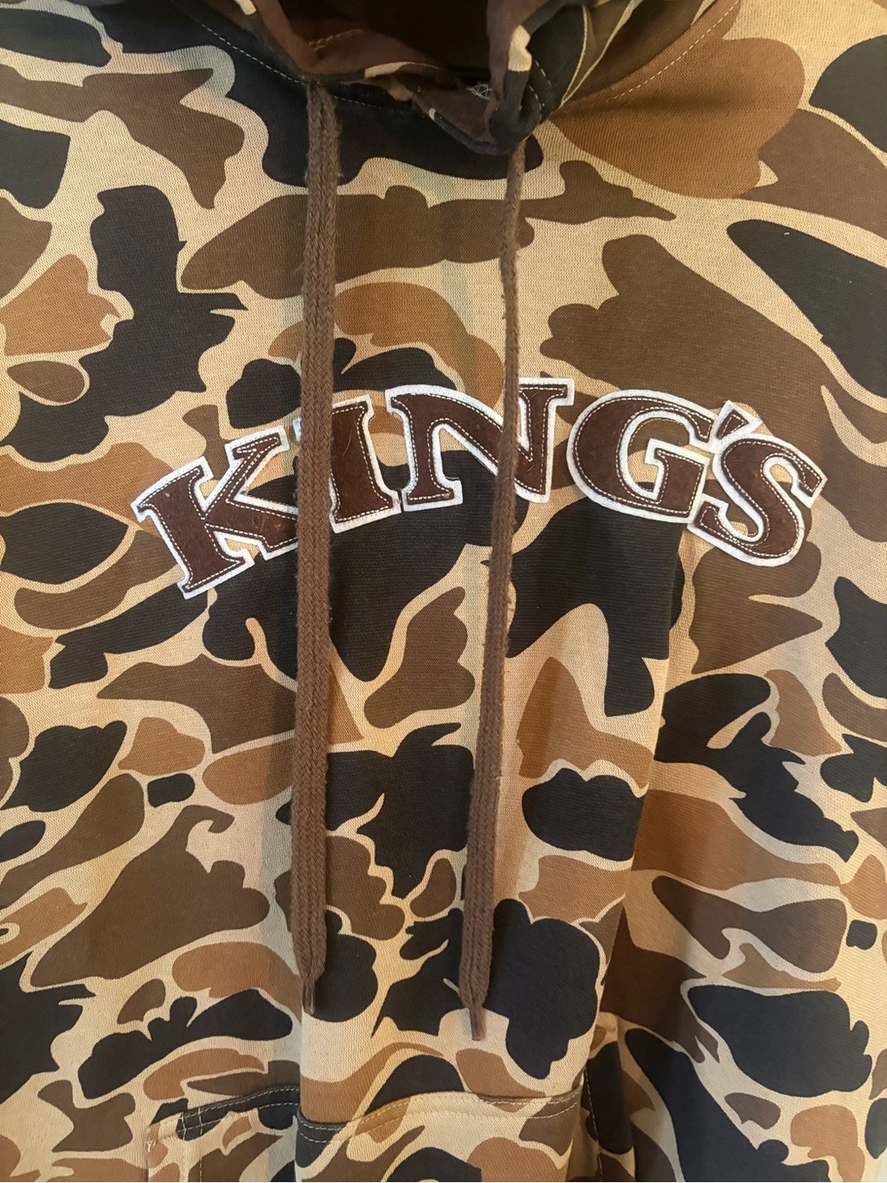 KING'S Camo 2XL Jacket - Brown and Cream